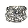 Image 1 : Ring Sterling Silver-SR-CZ