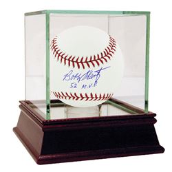 Bobby Shantz Signed MLB Baseball W/ "52 MVP" Insc