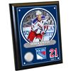 Image 1 : Derek Stepan 8X10 Player Plaque W/ Game Used Uniform