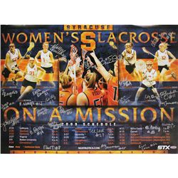 2009 Women's Lacrosse Team Multi Signed 16X20 Poster