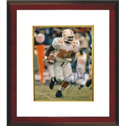 Travis Henry Signed Tennessee Vols 8X10 Photo Custom Framed 98 Champs