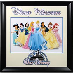 Disney Princesses Facsimile Framed 26X30 Photo Collage