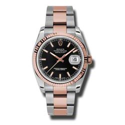 Rolex  Datejust 36 Steel &Amp; Everose Gold  Men Watch