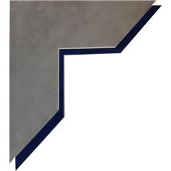 Chrome Suede Matte W/Blue Inside For Web Orders