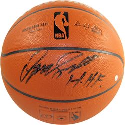 Dominique Wilkins Signed NBA David Stern Z I/O Basketball W/ "H.H.F" Insc. (Signed In Black)