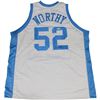 Image 1 : James Worthy Signed UNC White Jersey (PSA/DNA Auth)