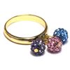 Image 1 : Sterling Silver- 6Mm Cry Ball Ring