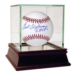 Bert Blyleven Signed MLB Baseball W/ 3,701K's Inscrip