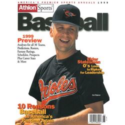 Cal Ripken, Jr. Unsigned Baltimore Orioles Athlon Sports 1999 MLB Baseball Preview Magazine