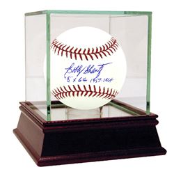 Bobby Shantz Signed MLB Baseball W/ "8X GG 1957-1964" Insc