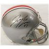 Image 1 : Joey Bosa Signed Ohio State Buckeyes Riddell Full Size Replica Helmet