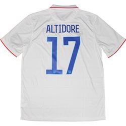 Jozy Altidore Authentic Nike White Team USA Jersey W/ Name & Number