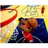 Image 1 : Jimmy Butler Signed Chicago Bulls Action Lay Up 8X10 Photo