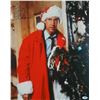 Image 1 : Chevy Chase Signed Christmas Vacation Standing Next To Christmas Tree 16X20 Photo