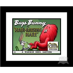 Hair Raising Hare 16X20 Lobby Card Giclee