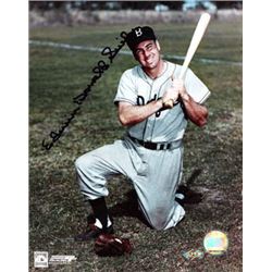 Duke Snider Signed Brooklyn Dodgers 8X10 Photo Full Name