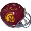 Image 1 : Matt Leinart Signed USC Trojans Replica Helmet 04Heisman- Leinart Hologram