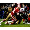 Image 1 : Fred Dean Signed 49Ers Tackling Walter Payton 8X10 Photo W/HOF 08