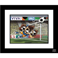 Taz Soccer 16 X20 Giclee