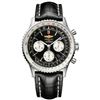 Image 1 : Breitling  Navitimer Navitimer 01 (43Mm) Chronograph Black Crocodile Deployment Strap  Men Watch