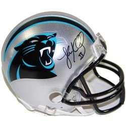 Luke Kuechly Signed Carolina Panthers Mini Helmet (JSA Auth)