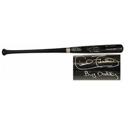 Cecil Fielder Signed Rawlings Black Big Stick Baseball Bat W/Big Daddy