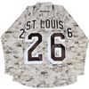 Image 1 : Martin St. Louis Signed New York Rangers Camo Jersey
