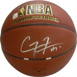 Corey Maggette Signed Indoor/Outdoor Basketball