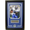 Image 1 : Barry Sanders Unautographed Detroit Lions 8X10 Photo Logo Framed
