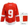 Image 1 : Gordie Howe Signed Detroit Red Wings Red Reebok Premier Jersey W/Mr Hockey