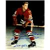 Image 1 : Bobby Hull Signed Blackhawks Color Stance 11X14 Photo W/HOF 1983, The Golden Jet