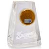 Image 1 : Atlanta Braves Unsigned Tapered Crystal With Certified Authentic Field Dirt Display- MLB Hologram