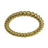 Image 1 : Sterling Silver Gold Swirl Ring