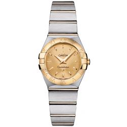 Omega  Constellation Brushed Quartz 24Mm  Women Watch