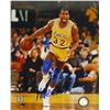 Image 1 : Magic Johnson Signed Lakers Action 8X10 Photo