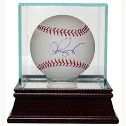 Alex Rodriguez Signed Rawlings MLB Baseball W/ Glass Case- MVP Hologram (NY Yankees)