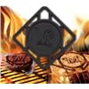 Image 1 : Milwaukee Brewers Pangea BBQ Meat Brander – MLB Team Logo