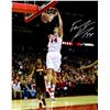 Image 1 : Frank Kaminsky Signed Wisconsin Badgers Two Hand Slam Dunk 8X10 Photo