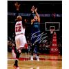 Image 1 : Frank Kaminsky Signed Charlotte Hornets Jump Shot 8X10 Photo