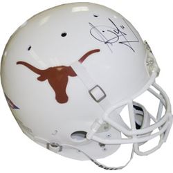 Vince Young Signed Texas Longhorns Schutt Full Size Replica Helmet