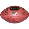 Image 1 : Tony Rice Official Wilson Notre Dame Logo Football 1988 Commemorative- Steiner Hologram