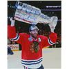 Image 1 : Duncan Keith Signed Chicago Blackhawks 2015 Stanley Cup Trophy 16X20 Photo
