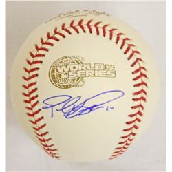 Paul Konerko Signed 2005 World Series Baseball