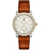 Image 1 : Michele  Gracile Two-Tone Diamond  Women Watch