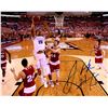 Image 1 : Jahlil Okafor Signed Duke Championship Game Lay Up 8X10 Photo