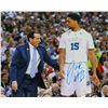 Image 1 : Jahlil Okafor Signed Duke With Coach Mike Krzyzewski 16X20 Photo