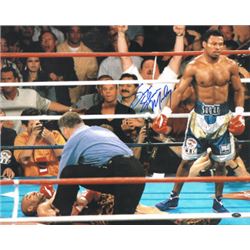 Sugar Shane Mosley Signed Boxing 16X20 Photo Knockout