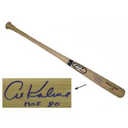 Al Kaline Signed Rawlings Blonde Pro Bat HOF 80 (Detroit Tigers)
