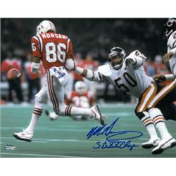 Mike Singletary Signed Chicago Bears 8X10 Photo SB XX Champs