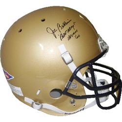 Joe Bellino Signed Navy Midshipmen Full Size Schutt TB Replica Helmet  Heisman 60/Beat Army!- JSA Ho
